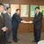 エネ庁・中村石油流通課長㊨に協力要望する全石連経営部会