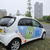 「カーシェアリング」で使用されるＥＶ(福岡市提供）