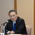 理事会で官公需契約の拡大を訴えた秋田・國安理事長