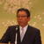 組合員への協力を呼びかける浜田理事長