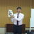 スキャンツールなど診断機の重要性を話す松本氏