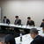 中核ＳＳ整備ついて説明する戸高課長（左から２番目）