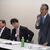 健全経営を呼びかけた森支部長（中央が戸高課長