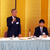 右から坂井理事、戸高課長、土川支部長、竹内支部長