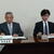 協定書に署名する和田理事長㊧と高橋部長