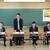 ☆立ってあいさつする野村理事長