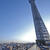 東京スカイツリーのオフィス棟に設置された太陽光発電システム（写真下部）