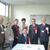 福島のＲＩ地区大会で大役を務めた森副会長（右から２人目）と根本副会長（左）