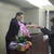 県知事表彰を受けるＳＳスタッフの原田とし子さん