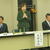 石油組合への支援活動を説明する自民党石油議連の太田房江議員