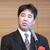 あいさつする若井英二中国経産局長