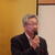 抱負を述べる田村会長