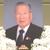 菊の花に包まれた清家氏の遺影