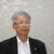 あいさつする大野理事長