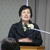 岡山で講演する徳石石油の野間登志子氏
