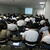 自動走行システムの今後に多くの報道機関が詰めかけた