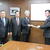 辻副知事に要望書を手渡す伊藤会長、河辺副理事長、菅原副会長（写真右から）