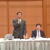 支部会議であいさつする宇佐美支部長（右＝河本全石連副会長）