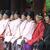 古事に習い正装で行事に臨む石油業界代表（右が兵庫・田中一彦理事長）