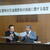中部で今年初めての災害協定を締結した岐阜・瑞浪市の鈴木常仁支部長（右）と水野光二市長