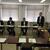 愛媛石商の役員が白石議員(右端)との勉強会に臨み、業界情勢などを説明した