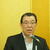 記者記者懇談会であいさつする木村石連会長