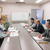 長野石商は石連とともに３自治体を訪問した（茅野市役所で）