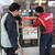 ポスターをＳＳに掲示し、ほかほかキャンペをＰＲした札幌市内のＳＳ