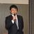 あいさつをする池田支部長