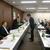 三角理事長に南相馬支部からの義援金を手渡す根本理事長（左）