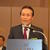 所信を表明する森新会長
