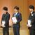 出光音楽賞を受賞した㊧から川瀬氏、薮田氏、山根氏