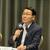 組織の結束で課題に対応する決意を示す安井理事長