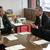 工藤市長(左)にさらなる連携を強調する渡邉理事長