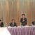 最近の情勢などを話し合った中部支部(左から太田油政連支部長、宇佐美支部長、小山課長、加藤専務)