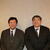 さらなる支部活性化に向け、田辺氏（右）から村野氏にバトンが渡された