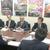 県に満タン運動への協力を要請する福井石商役員(左奥から、藤井委員長、田中油政連会長、井田理事長、岡山副理事長、松崎副委員長。手前左は安倍産業労働部長）