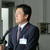 災害時実地訓練であいさつする加藤市長