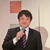 あいさつする池田支部長