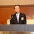 冒頭あいさつする森会長