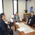 業界課題で意見交換する髙橋エネ庁長官㊨と森会長㊥