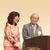 閉会のあいさつに立った有泉会長（右）と片山議員