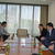 代行手数料の改善に向け連携を確認した（右奥から安井、西尾、左奥から大谷、寺島、平林の各氏）