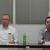 古森会長（左）と伊藤会長