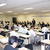 組合幹部が多数揃い、都議会自民党に業界支援を要望した（中央はあいさつに立つ大家会長）