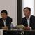 総会には鈴木理事長（左）と今井専務理事が参加