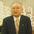 思いを語る髙橋会長