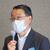 「強い組織構築に取り組む」と決意を述べる安井理事長