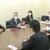 『満タン運動』への支援などを県に要請する井田理事長（左から２人目）をはじめ執行部（福井県庁で）