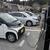 東武日光駅前のカーシェアステーションには日産・リーフ、トヨタ・シーポッド、プリウスＰＨＶなどのＥＶ、ＰＨＶを配備